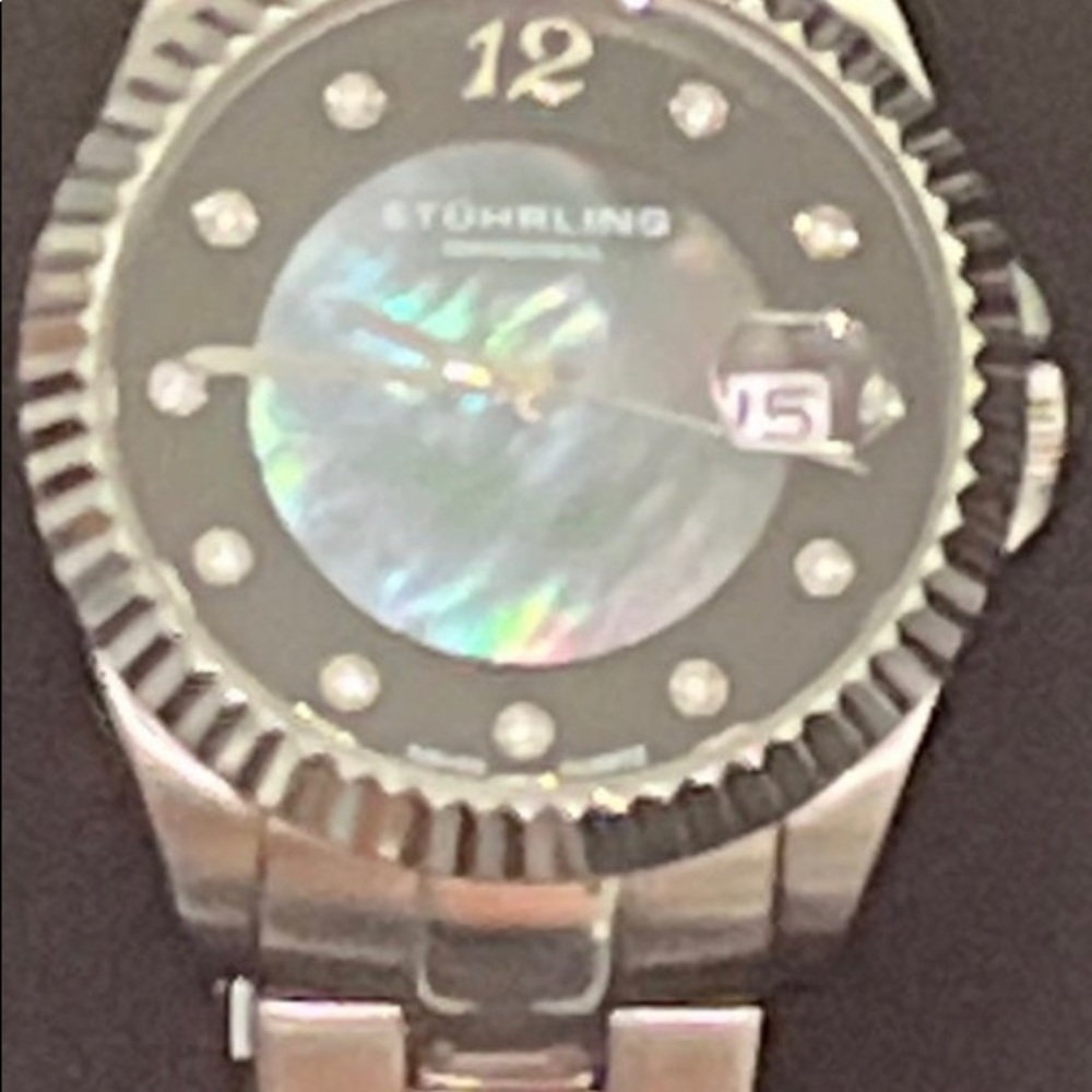 Stuhrling Original Women's Stainless Steel
Silver Watch